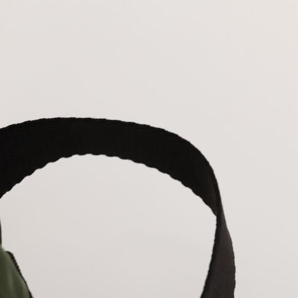 PRADA Backpack Nylon Khaki Silver - Picture 8 of 10